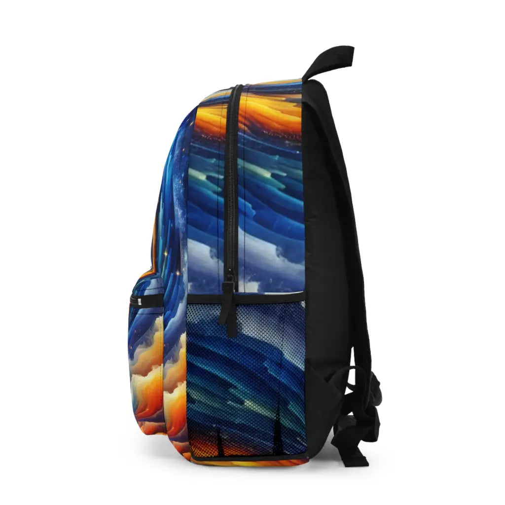 Swirling Vortex of Light and Shade Backpack One size Bags