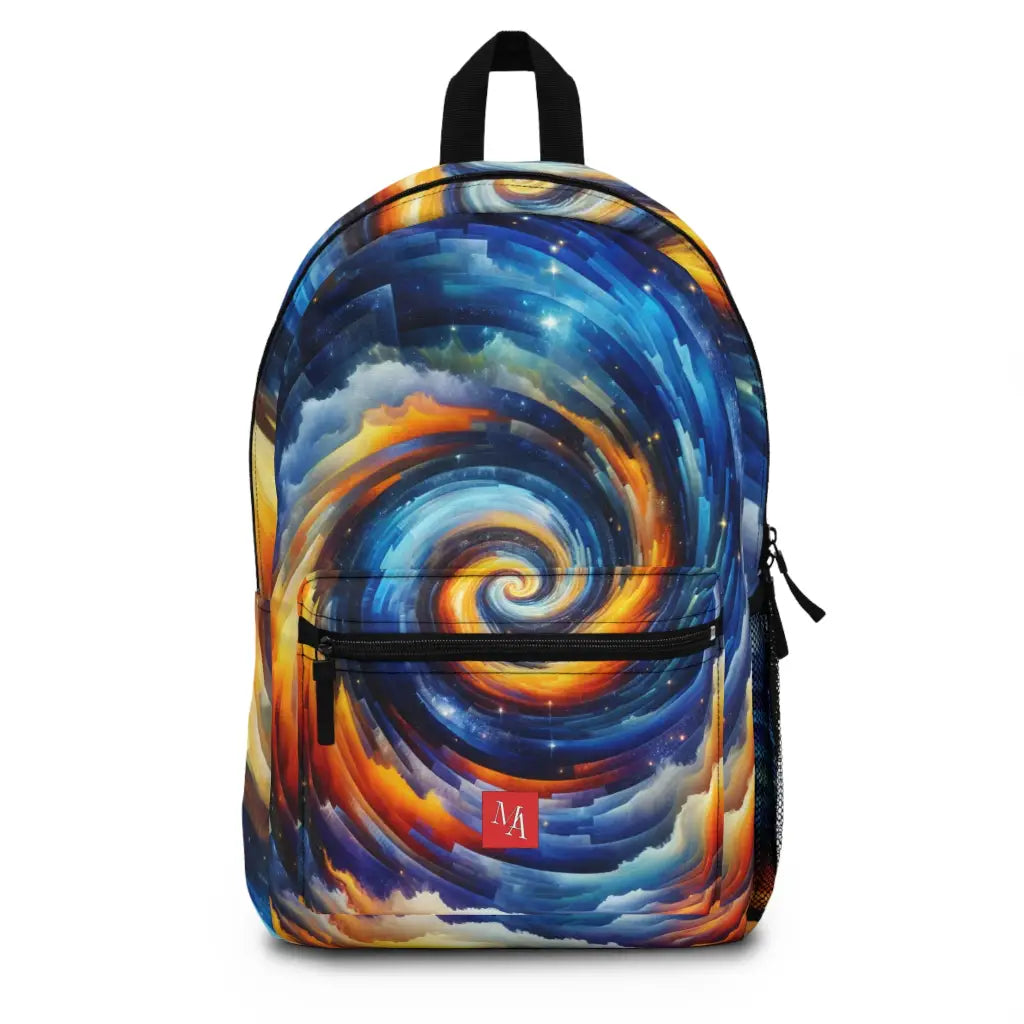 Swirling Vortex of Light and Shade Backpack One size Bags