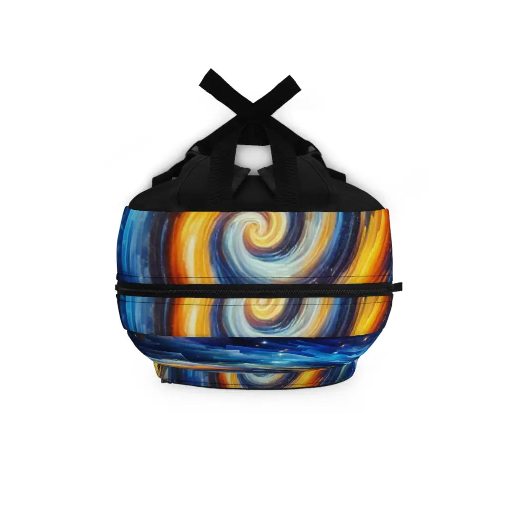 Swirling Vortex of Light and Shade Backpack One size Bags