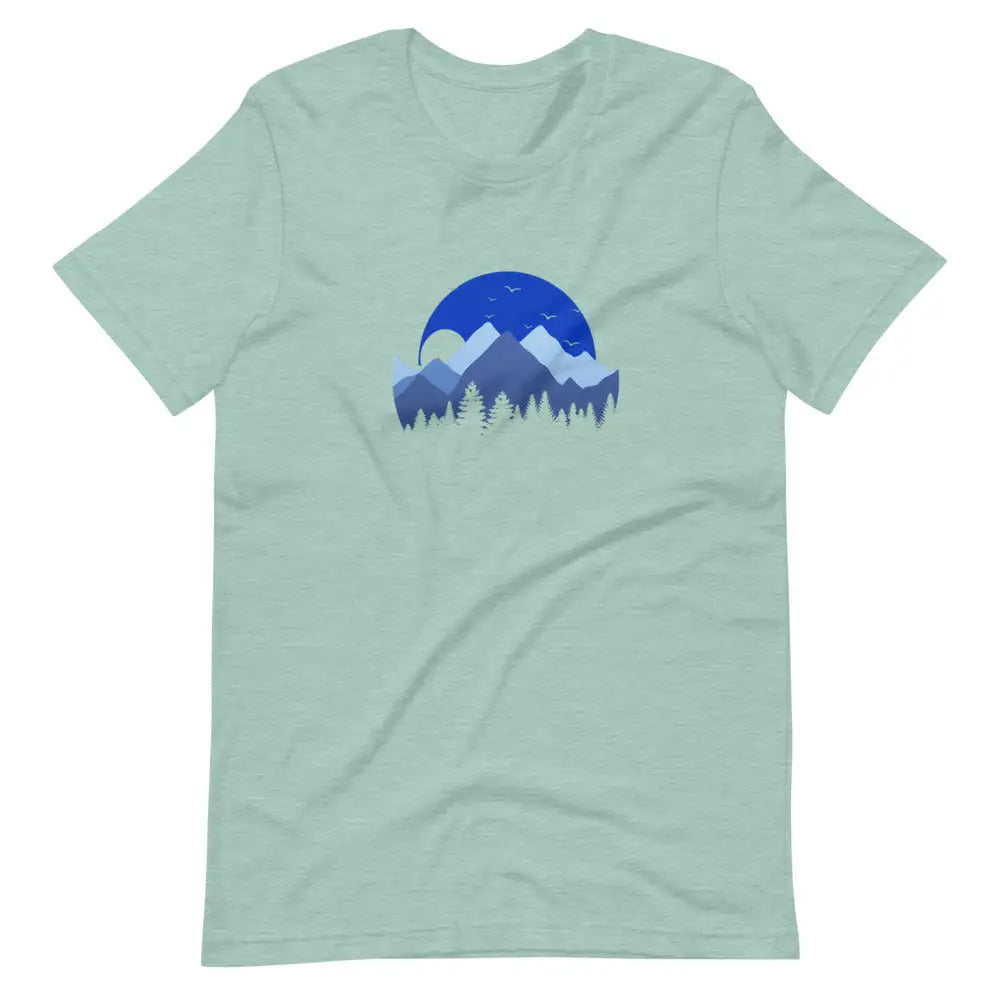 Take Me To The Mountains and Pine Trees t-shirt - a Hike