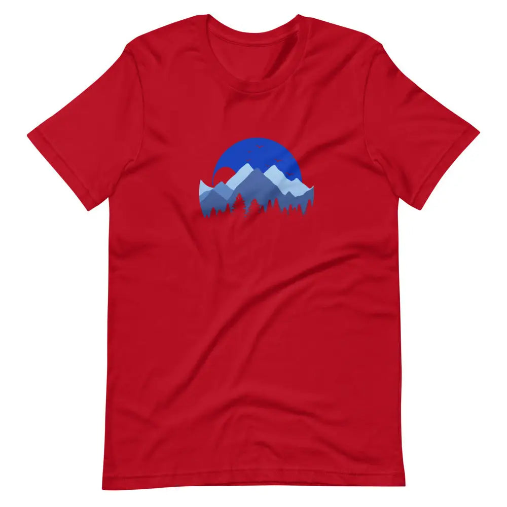 Take Me To The Mountains and Pine Trees t-shirt - a Hike