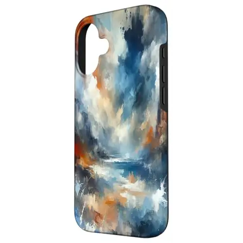 Tempest Horizon: Abstract Ocean Fury Case (iPhone Select