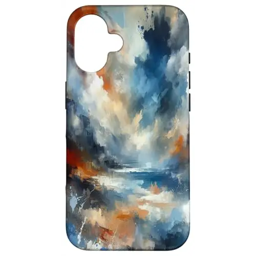 Tempest Horizon: Abstract Ocean Fury Case (iPhone Select