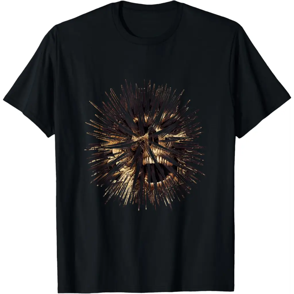 Thorned Reflection: The Mask of Vulnerability T-Shirt