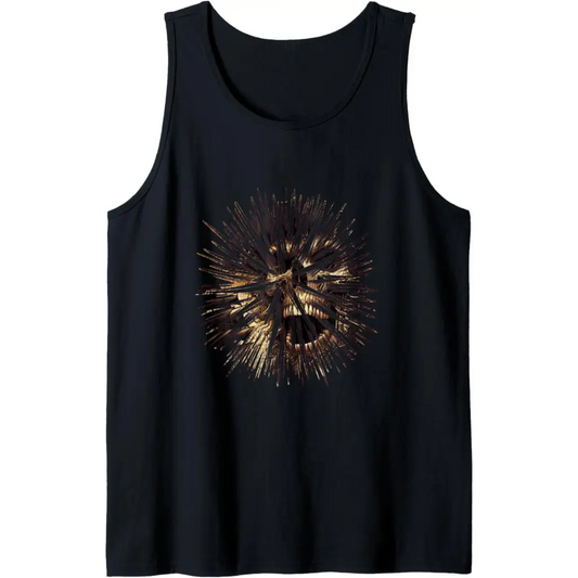 Thorned Reflection: The Mask of Vulnerability Tank Top