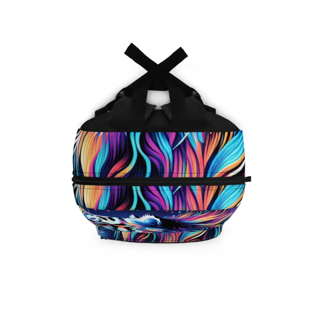 Tiger Among the City Lights Backpack One size Bags