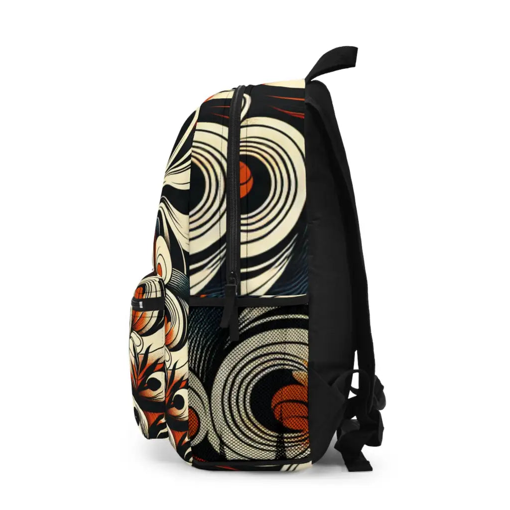 Tiger in an Artistic Jungle Backpack One size Bags