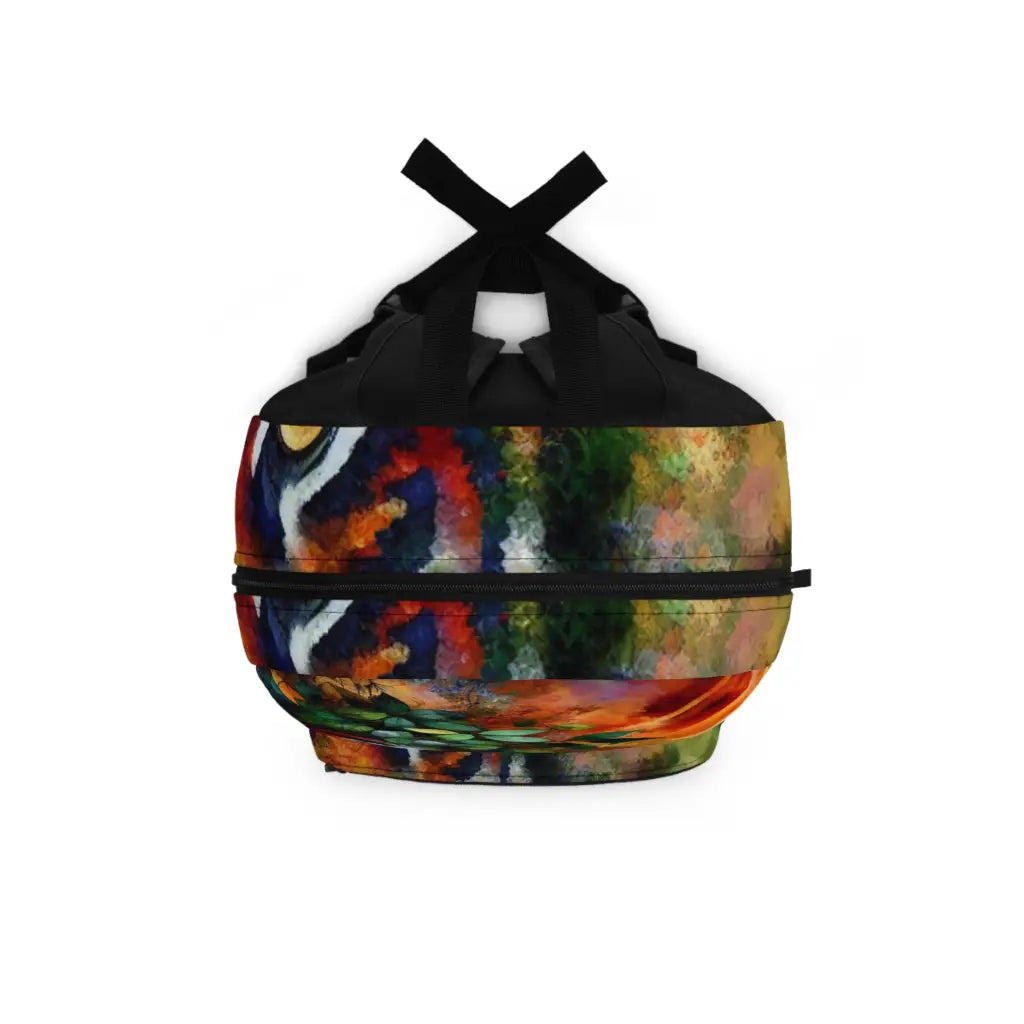Tiger in the Woods Backpack One size Bags
