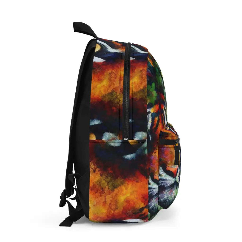 Tiger in the Woods Backpack One size Bags