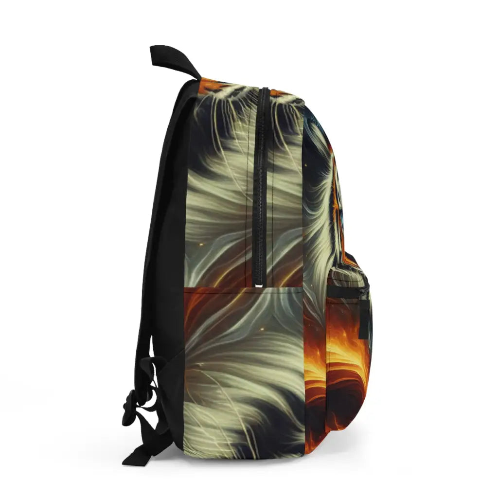 Tiger of the Night Sky Backpack One size Bags