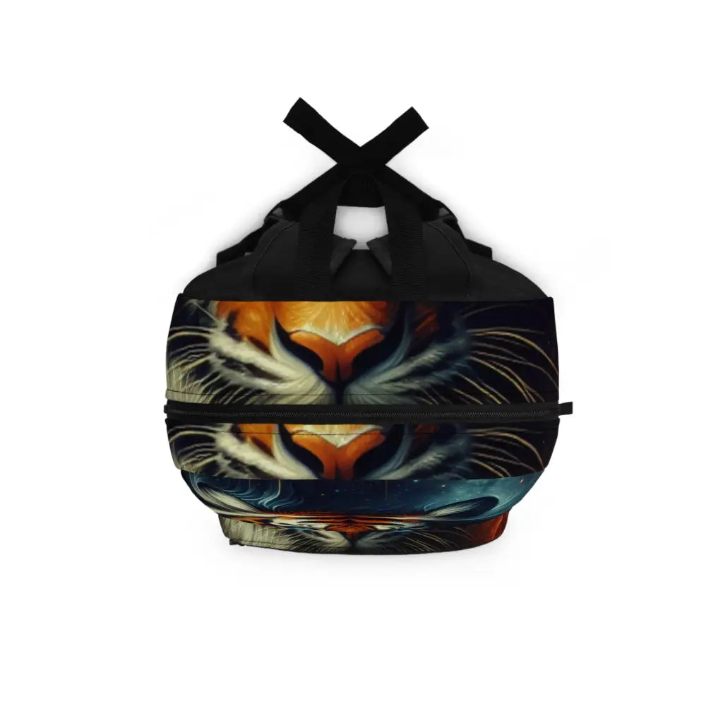 Tiger of the Night Sky Backpack One size Bags