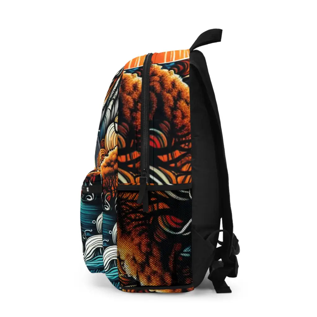 Tiger’s Gaze at Dawn Backpack One size Bags