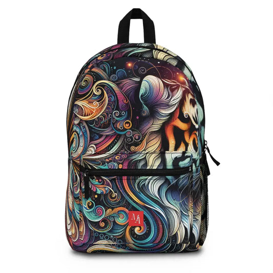 Tiger’s Psychedelic Realm Backpack One size Bags
