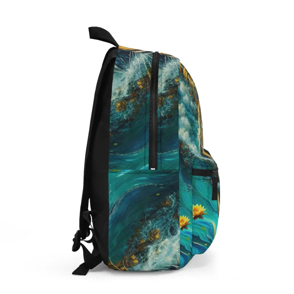 Tiger’s Watery Realm Backpack One size Bags