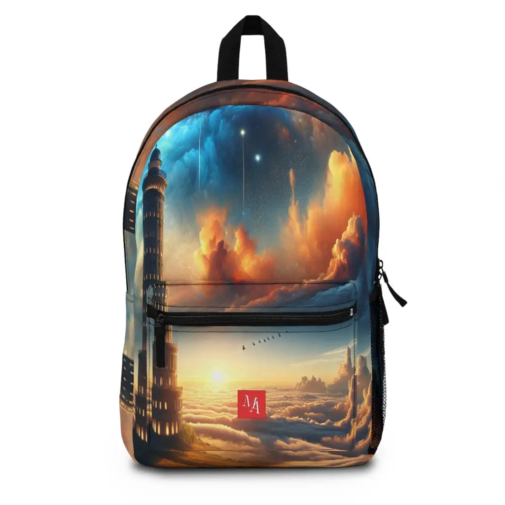 Tower Above the Clouds Backpack One size Bags