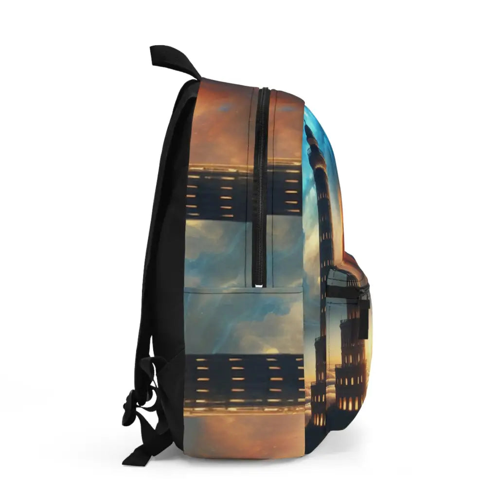 Tower Above the Clouds Backpack One size Bags