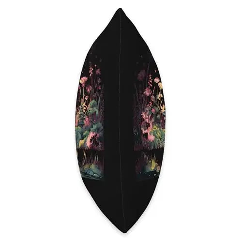 Tranquil Garden: A Sanctuary of Serenity Throw Pillow Home