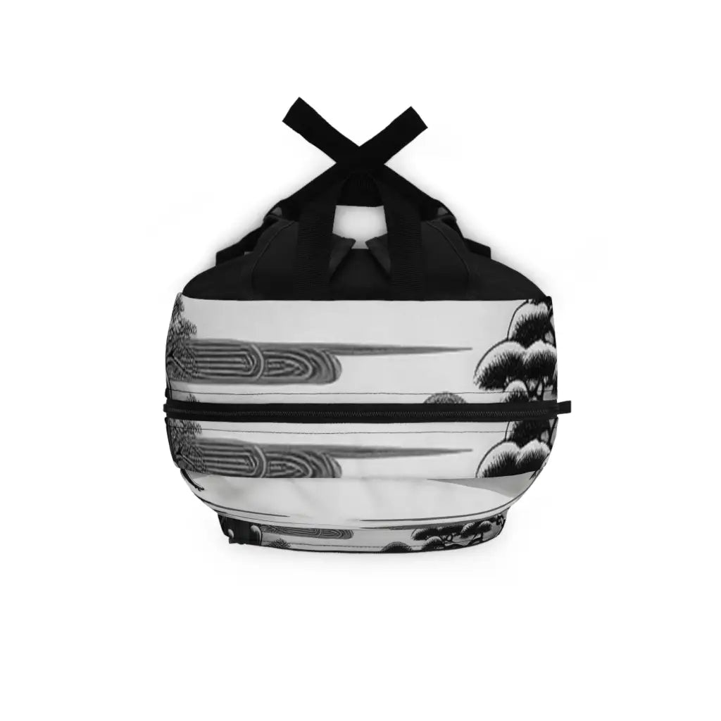 Tranquil Moonlit Landscape Backpack One size Bags