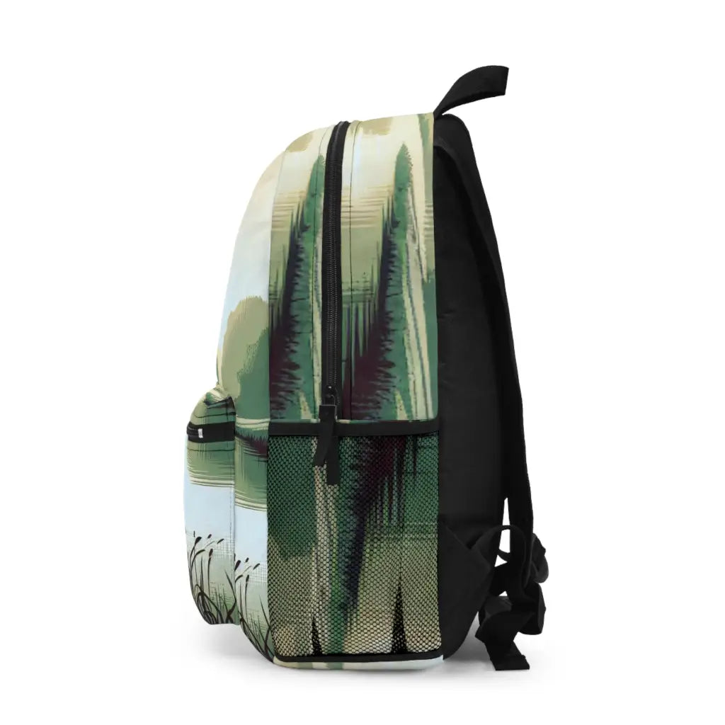 Tranquil River Scene Backpack One size Bags