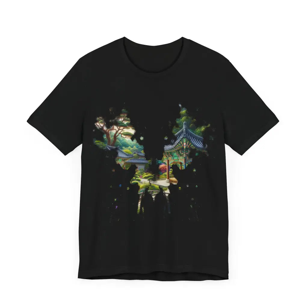 Tranquil Sanctuary Unveiled Jersey Short Sleeve Tee T Shirt