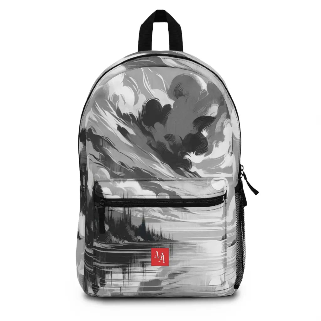 Tranquil Skies and Waterscape Backpack One size Bags