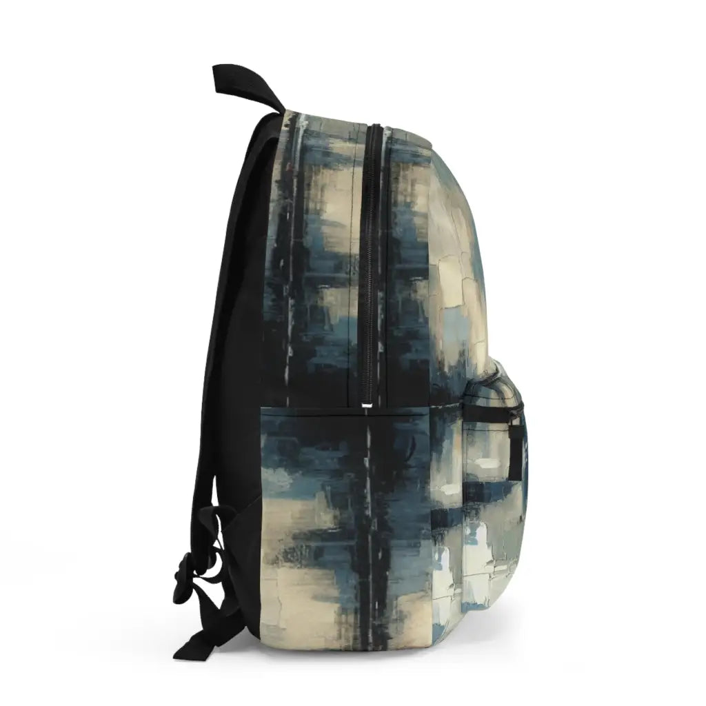 Tranquil Waterscape in Abstract Hues Backpack One size Bags