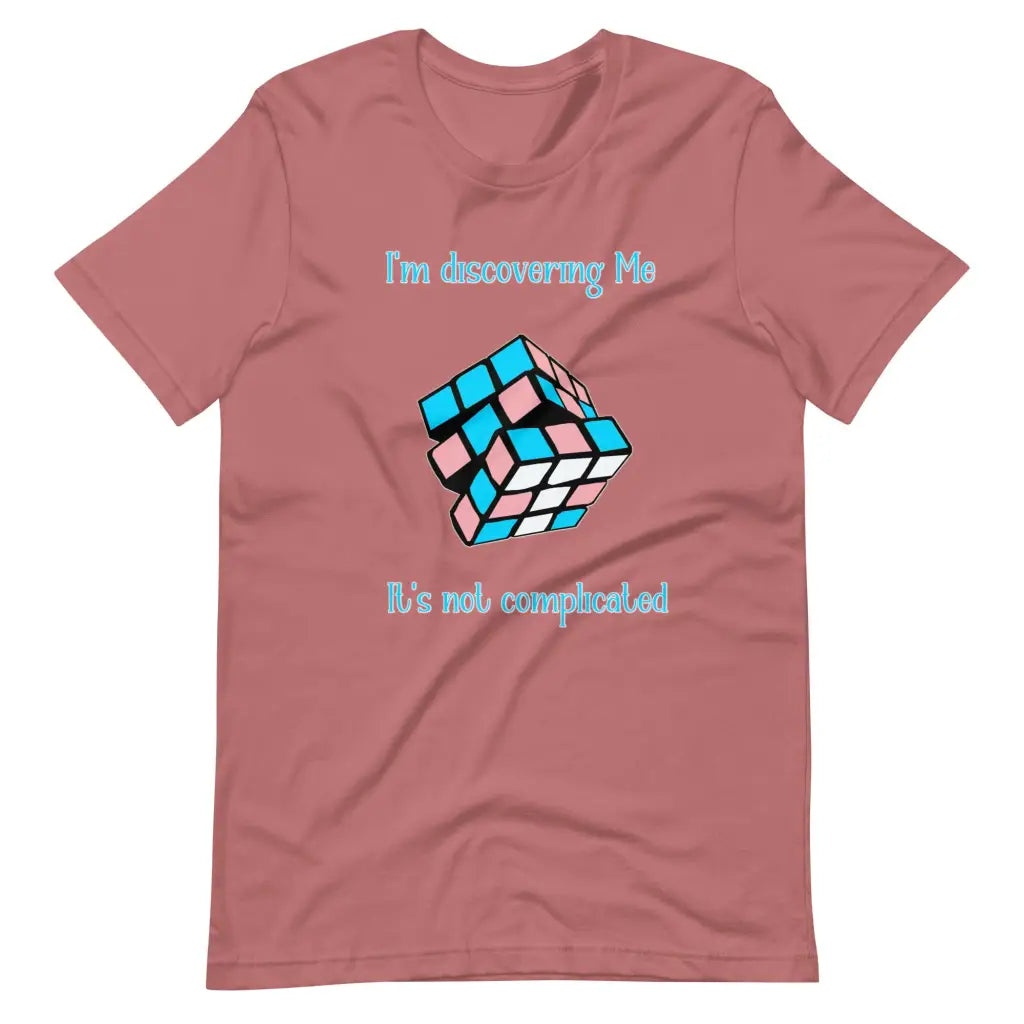 Transgender Flag Rubik’s Cube It’s not complicated