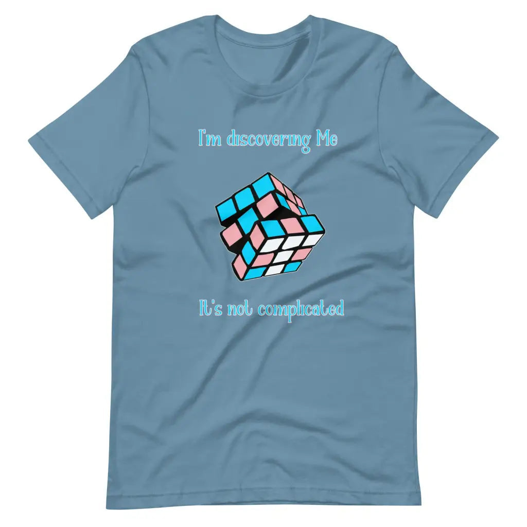 Transgender Flag Rubik’s Cube It’s not complicated