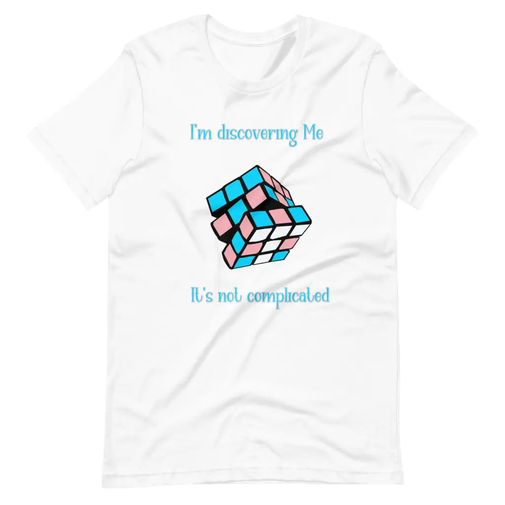 Transgender Flag Rubik’s Cube It’s not complicated