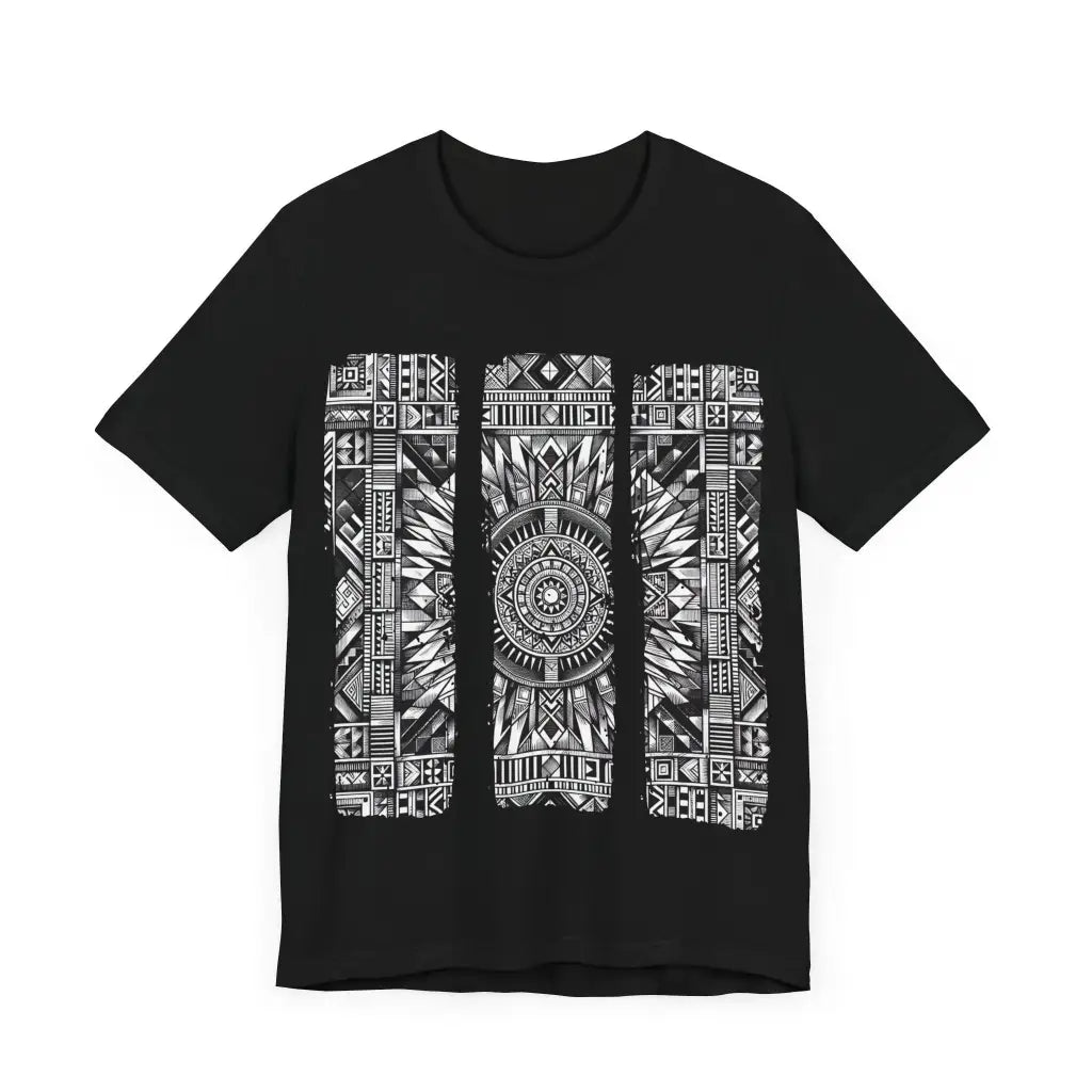 Tribal Mandala Precision - Jersey Short Sleeve Tee - T-Shirt