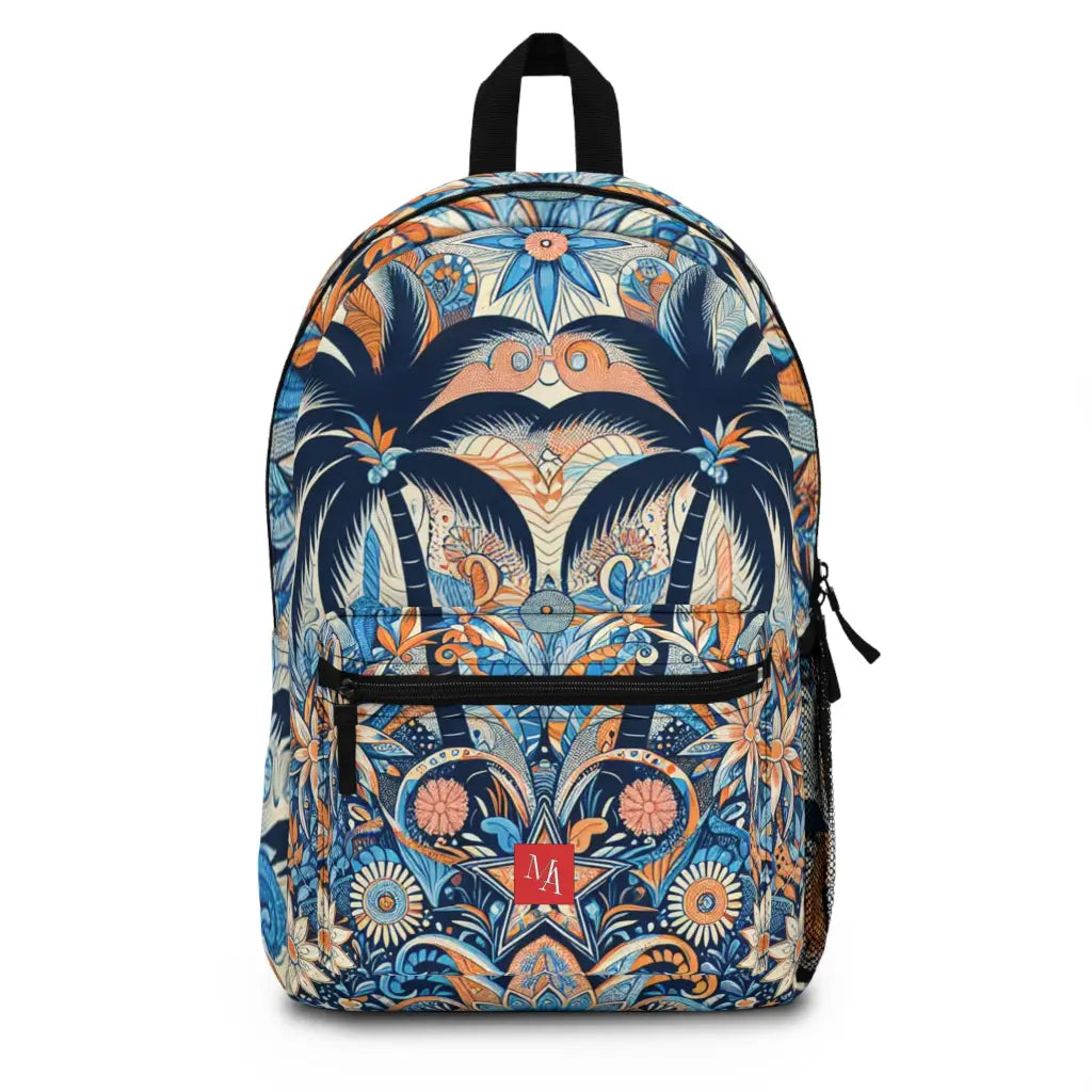 Tropical Oasis with Stars Backpack One size Bags