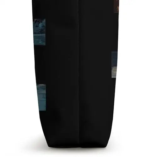 Tropical Tranquility: Fragmented Sunset Retreat Tote Bag