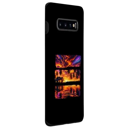 Tropical Twilight: Sunset Serenade Case (Galaxy S10)