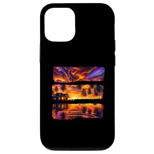 Tropical Twilight: Sunset Serenade Case (iPhone Select