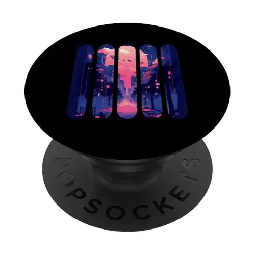 Twilight City: Fragmented Skyline Serenity PopSockets