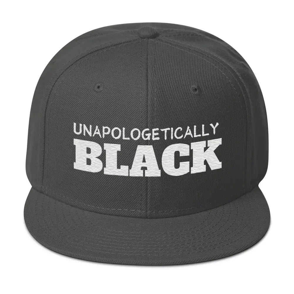 Unapologetically Black Snapback Hat