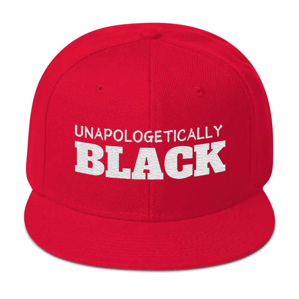 Unapologetically Black Snapback Hat