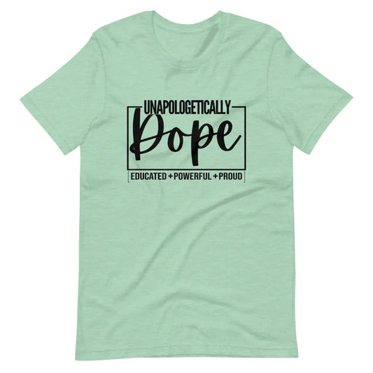 Unapologetically Dope t-shirt - Heather Prism Mint / S