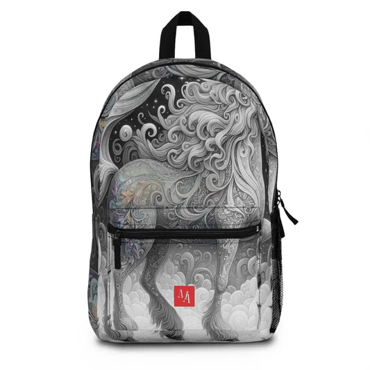 Unicorn in a Mystical Realm Backpack One size Bags
