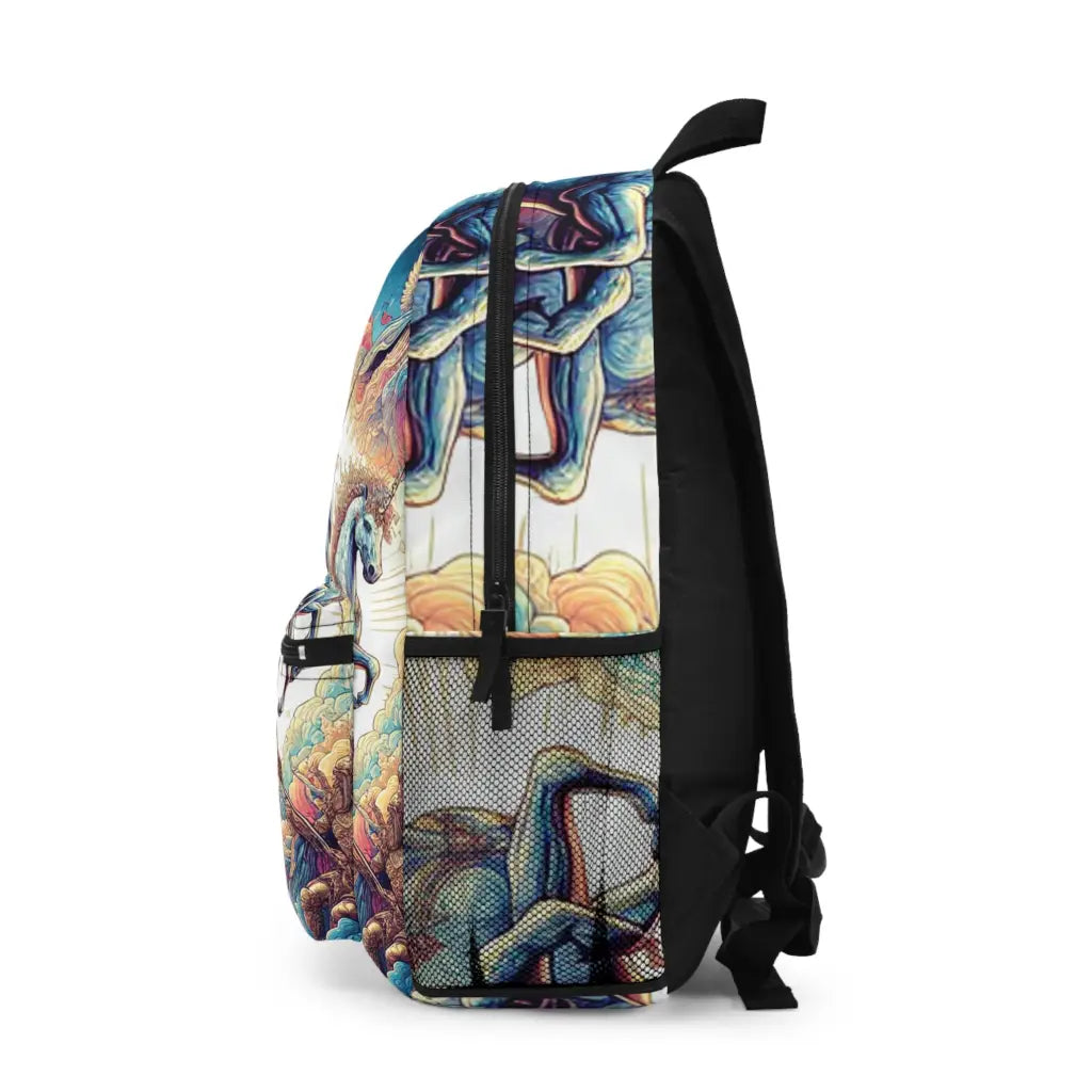 Unicorns in Celestial Dance Backpack One size Bags