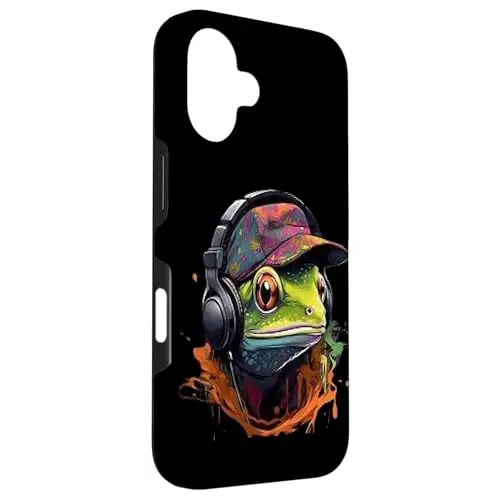 Urban Drip Hustle: The Hip Hop Frog Case (iPhone Select