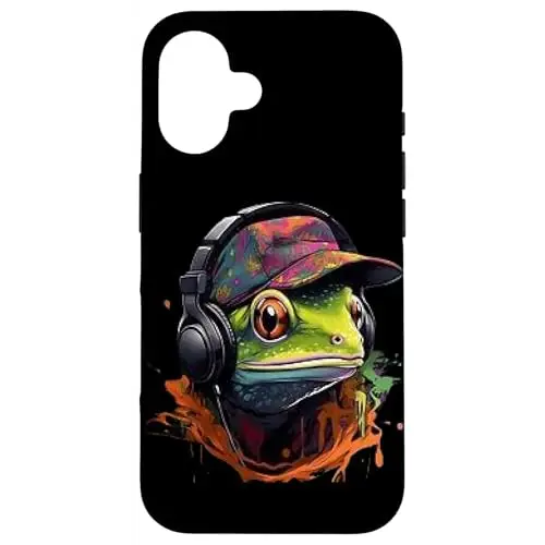 Urban Drip Hustle: The Hip Hop Frog Case (iPhone Select