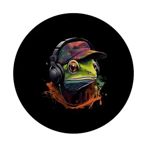 Urban Drip Hustle: The Hip Hop Frog PopSockets Swappable