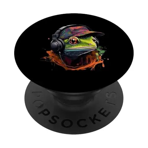 Urban Drip Hustle: The Hip Hop Frog PopSockets Swappable