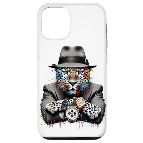 Urban Drip Streetwear Hip Hop Leopard Hustle Money Case