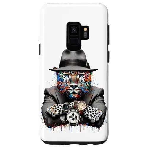 Urban Drip Streetwear Hip Hop Leopard Hustle Money Case