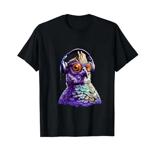 Urban Drip Streetwear Hip Hop Pigeon Hustle Money T Shirt