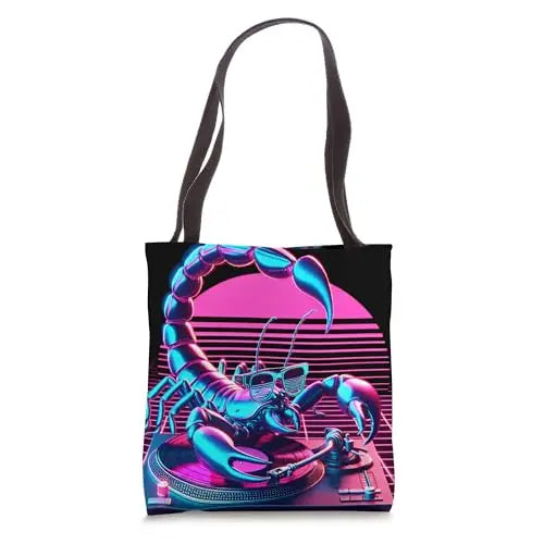 Urban Drip Streetwear Hip Hop Scorpion Hustle Money Tote Bag