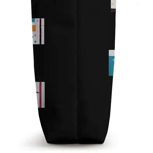 Urban Flow: Fragmented Rhythms Tote Bag Apparel