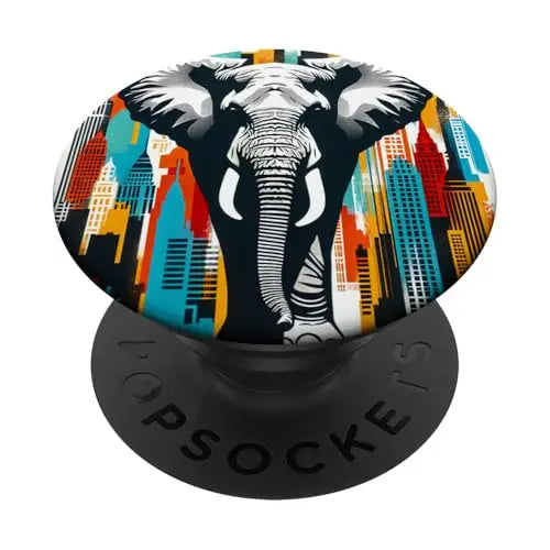 Urban Giant: The Spirit of the Elephant PopSockets